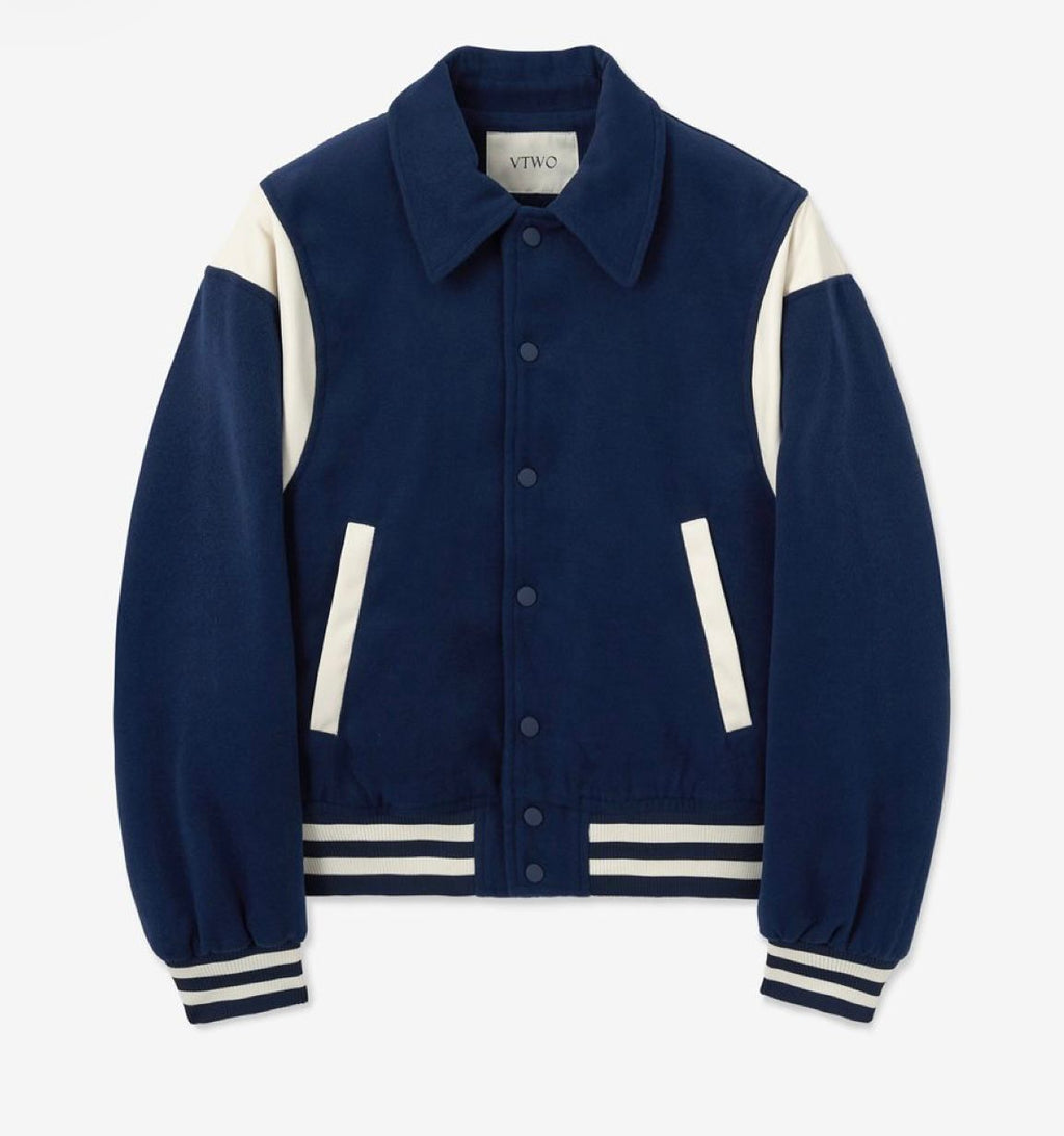 Flair Aura Varsity Suede Jacket